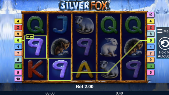 Игровой слот Silver Fox