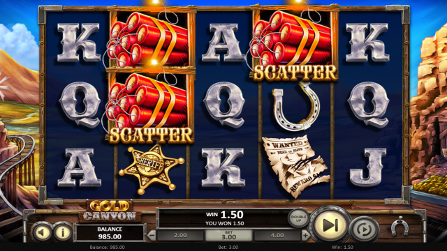 Онлайн автомат Gold Canyon