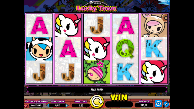 Игровой слот Tokidoki Lucky Town