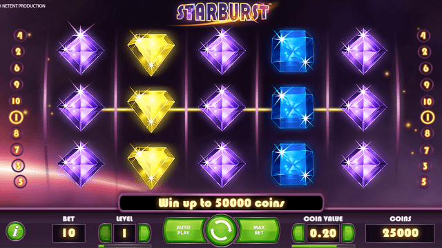 Игровой автомат Starburst