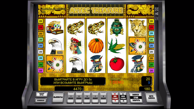 Популярный слот Aztec Treasure