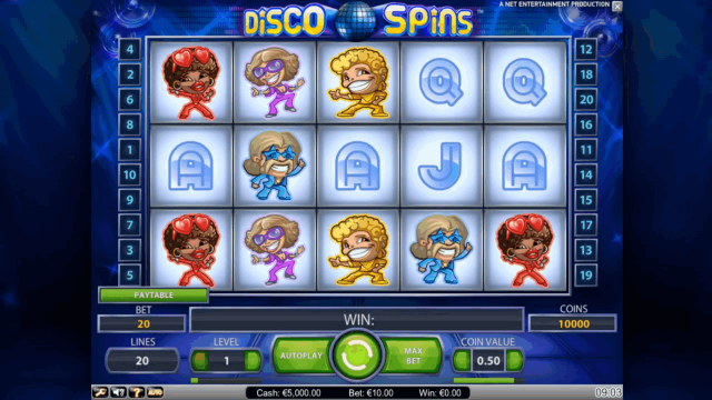 Игровой аппарат Disco Spins