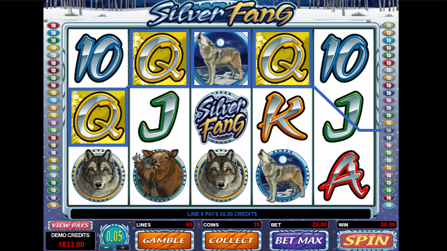 Игровой автомат Silver Fang