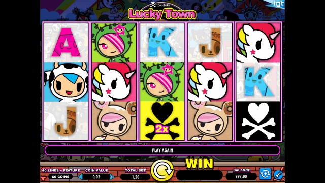 Игровой аппарат Tokidoki Lucky Town