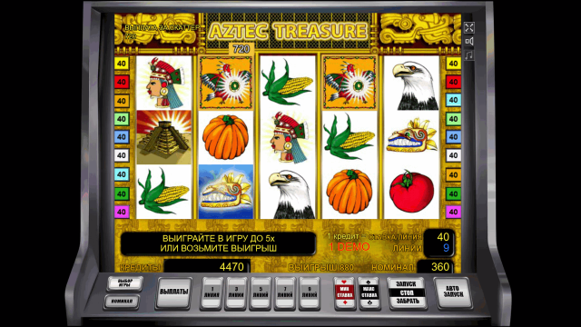 Игровой автомат Aztec Treasure