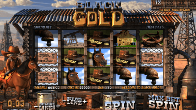 Игровой слот Black Gold