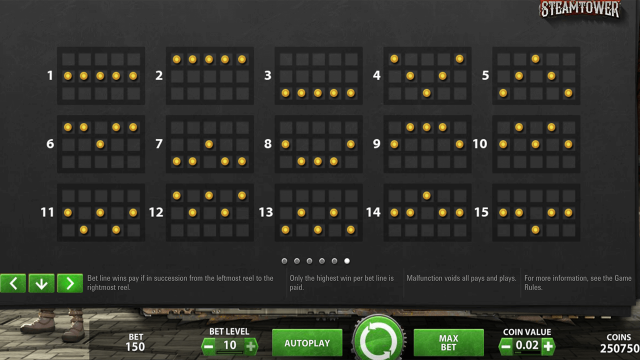 Онлайн аппарат Steam Tower