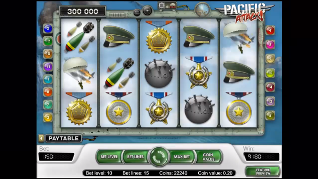 Игровой аппарат Pacific Attack