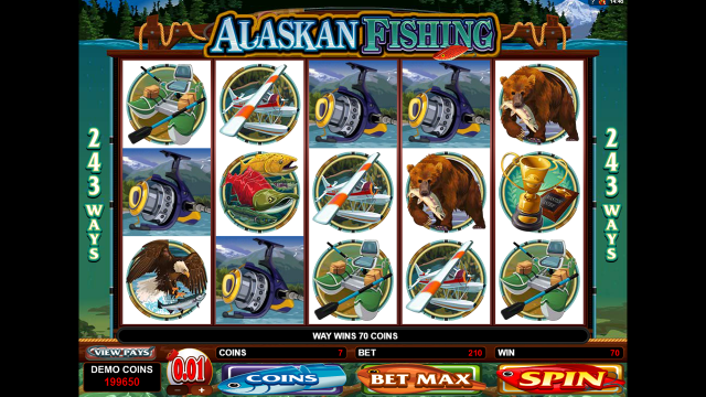 Игровой аппарат Alaskan Fishing