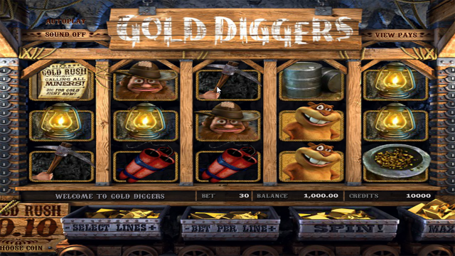 Игровой автомат Gold Diggers