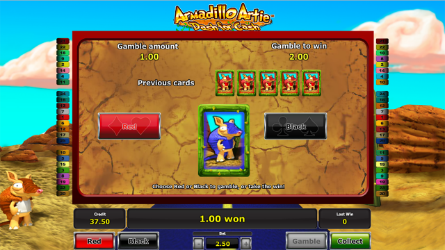 Игровой слот Armadillo Artie