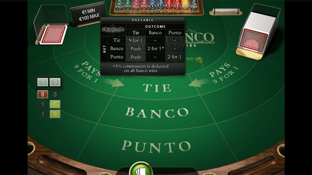 Онлайн аппарат Punto Banco Professional Series