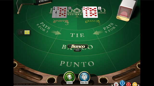 Игровой слот Punto Banco Professional Series