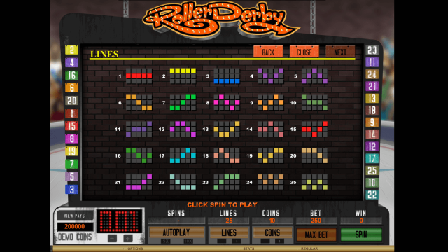 Онлайн слот Roller Derby