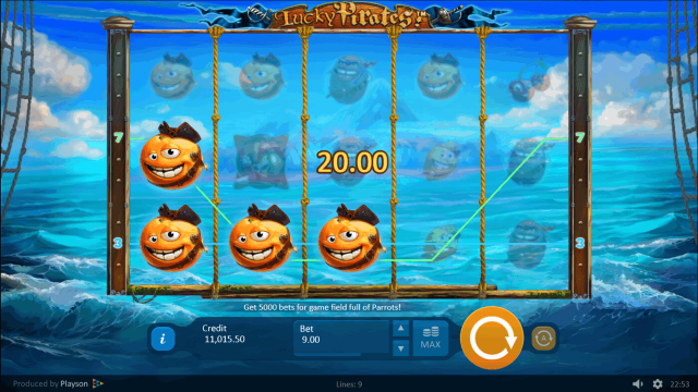 Игровой аппарат Lucky Pirates!