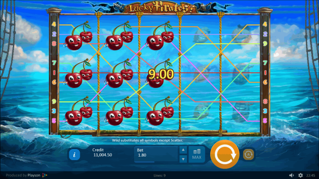 Популярный автомат Lucky Pirates!