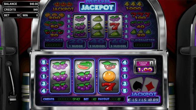 Онлайн аппарат Mega Jackpot