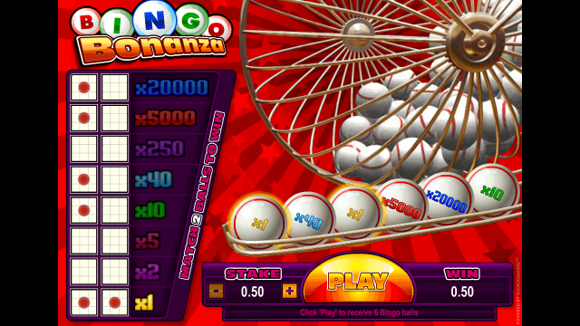 Игровой слот Bingo Bonanza