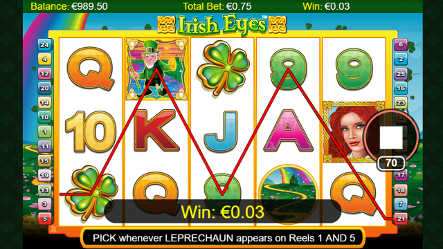 Игровой слот Irish Eyes