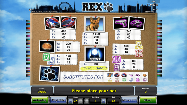Популярный автомат Rex