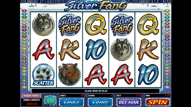 Игровой слот Silver Fang