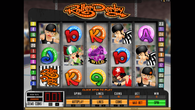 Онлайн слот Roller Derby