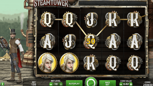 Игровой автомат Steam Tower