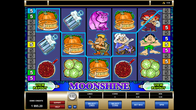 Игровой аппарат Moonshine