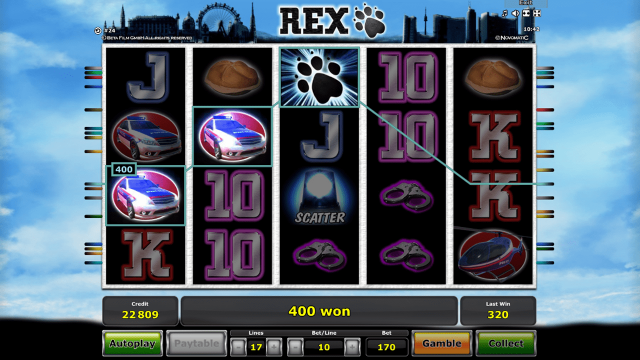 Онлайн слот Rex