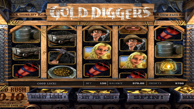 Игровой аппарат Gold Diggers