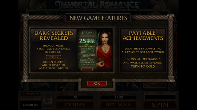 Онлайн аппарат Immortal Romance