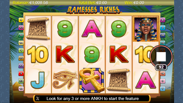 Онлайн аппарат Ramesses Riches