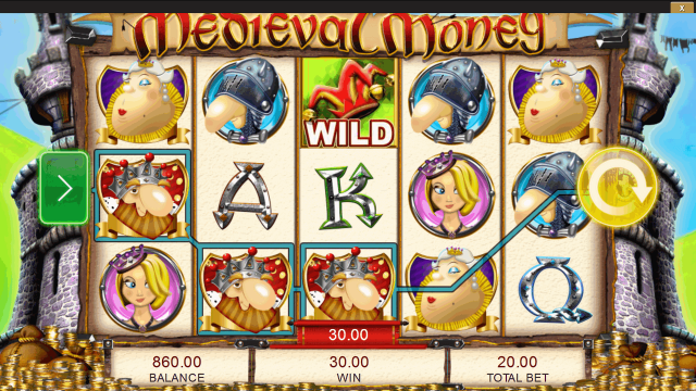 Игровой аппарат Medieval Money