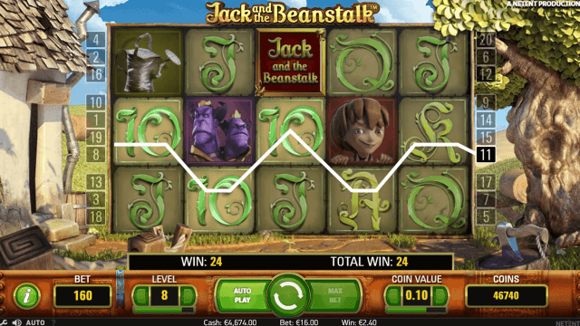 Игровой слот Jack And The Beanstalk