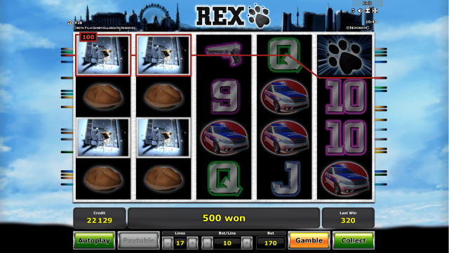 Онлайн слот Rex
