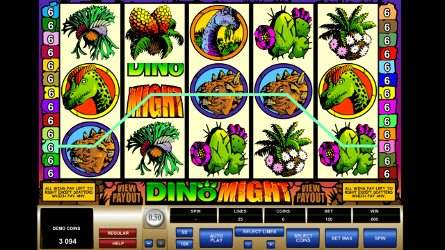 Игровой автомат Dino Might