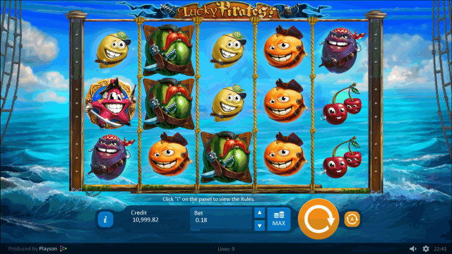 Онлайн аппарат Lucky Pirates!