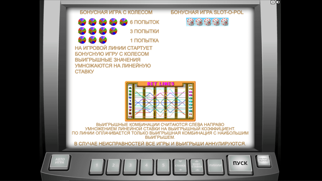 Онлайн аппарат Slot-O-Pol