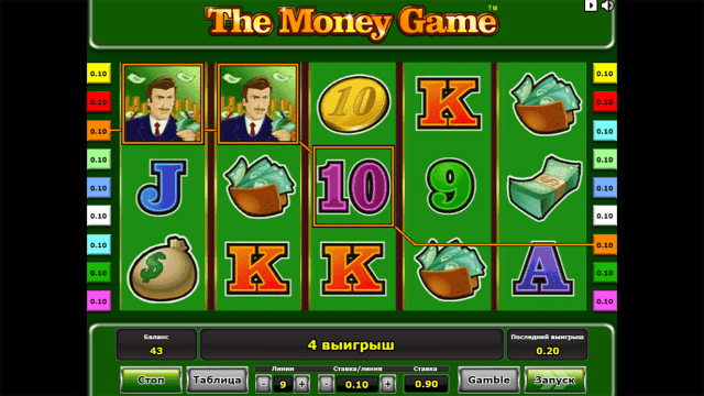 Онлайн слот The Money Game