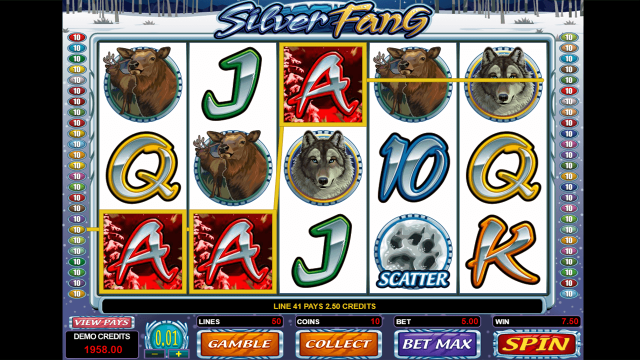 Игровой автомат Silver Fang