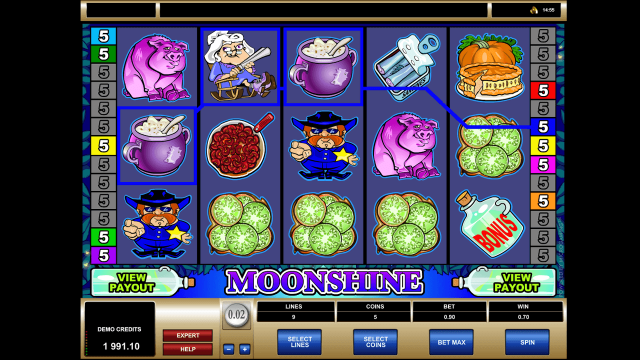 Игровой автомат Moonshine