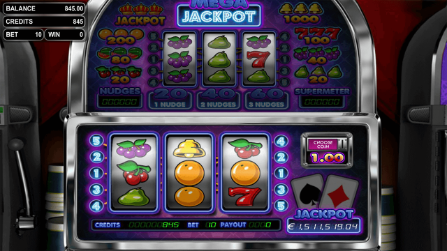 Игровой аппарат Mega Jackpot