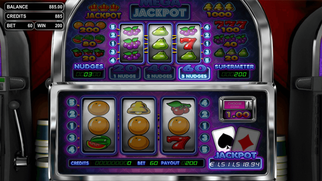 Игровой аппарат Mega Jackpot