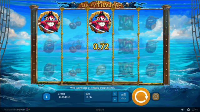 Популярный аппарат Lucky Pirates!