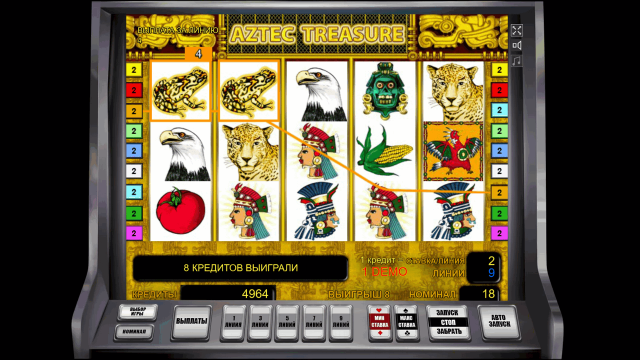 Популярный слот Aztec Treasure