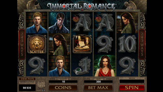 Игровой слот Immortal Romance