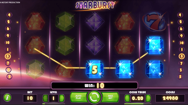 Игровой аппарат Starburst