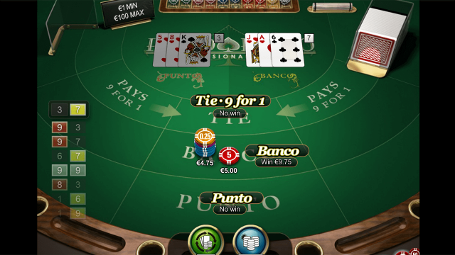 Онлайн аппарат Punto Banco Professional Series
