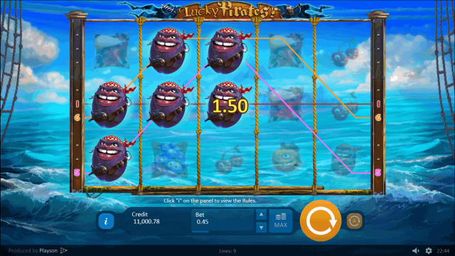 Популярный слот Lucky Pirates!