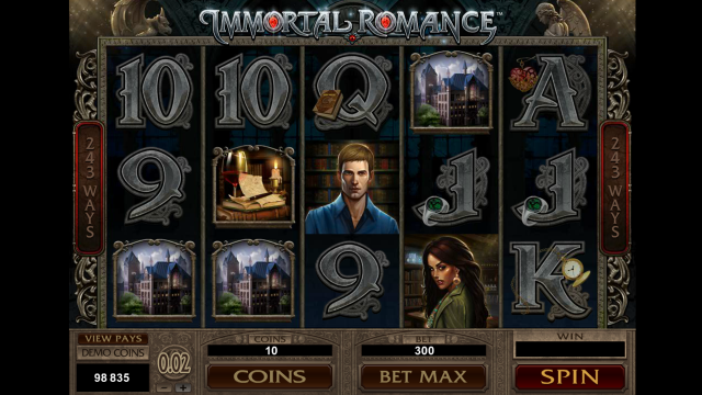 Игровой автомат Immortal Romance